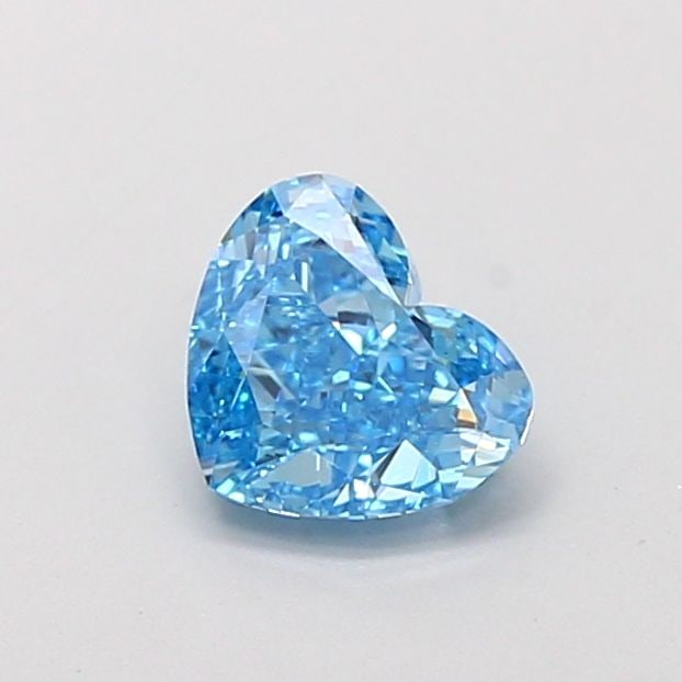 Loose Diamond - HEART 1.06ct Fancy Vivid Blue VVS2: Loose Diamond - HEART 1.06ct Fancy Vivid Blue VVS2 Source: This is a real non-mined Diamond that has been grown in a lab Shape: HEART Carats: 1.06 Color: Fancy Vivid Blue Certification: IGI Video: