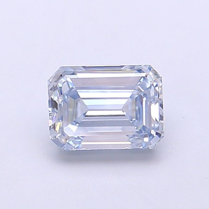 Loose Diamond - EMERALD 1.0ct Fancy Intense Blue VS1: Loose Diamond - EMERALD 1.0ct Fancy Intense Blue VS1 Source: This is a real non-mined Diamond that has been grown in a lab Shape: EMERALD Carats: 1.0 Color: Fancy Intense Blue Certification: IGI Video