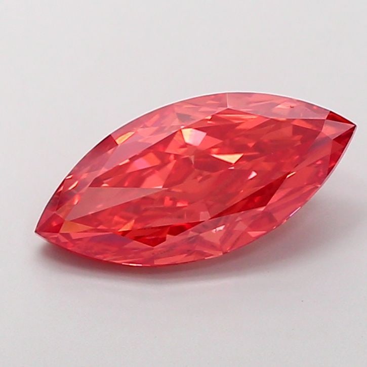 Loose Diamond - MARQUISE 4.05ct Fancy Vivid Reddish Orange VS1: Loose Diamond - MARQUISE 4.05ct Fancy Vivid Reddish Orange VS1 Source: This is a real non-mined Diamond that has been grown in a lab Shape: MARQUISE Carats: 4.05 Color: Fancy Vivid Reddish Orange Cert