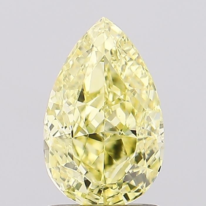 Loose Diamond - PEAR 1.5ct Fancy Intense Yellow VS1: Loose Diamond - PEAR 1.5ct Fancy Intense Yellow VS1 Source: This is a real non-mined Diamond that has been grown in a lab Shape: PEAR Carats: 1.5 Color: Fancy Intense Yellow Certification: IGI Video: