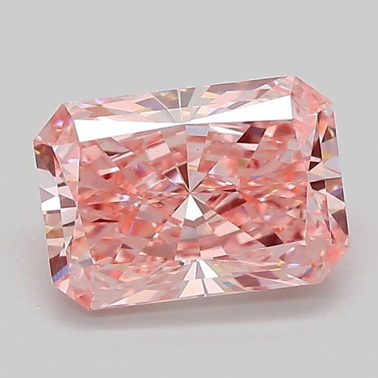 Loose Diamond - RADIANT 1.91ct Fancy Vivid Pink VS1: Loose Diamond - RADIANT 1.91ct Fancy Vivid Pink VS1 Source: This is a real non-mined Diamond that has been grown in a lab Shape: RADIANT Carats: 1.91 Color: Fancy Vivid Pink Certification: IGI Video: