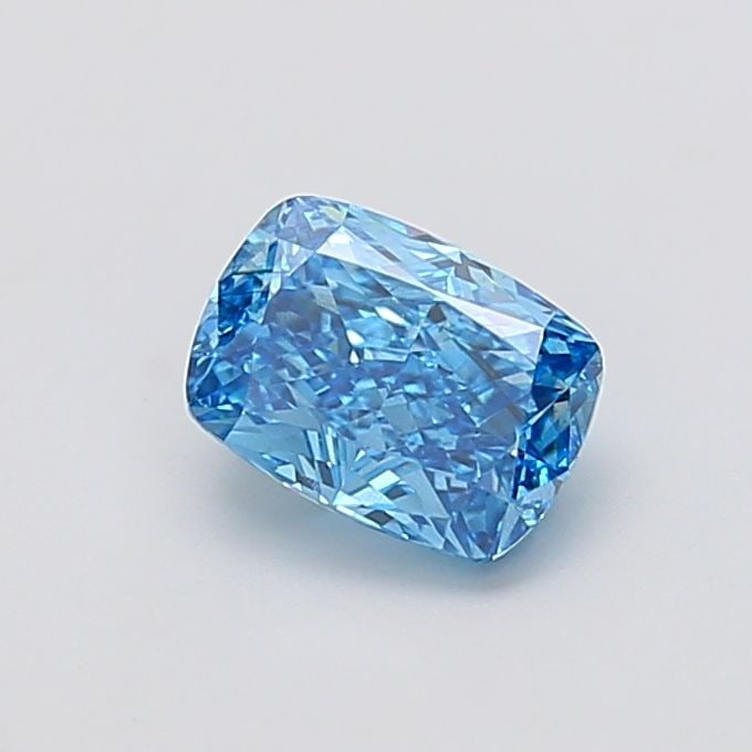 Loose Diamond - CUSHION MODIFIED 1.56ct Fancy Vivid Blue VS2: Loose Diamond - CUSHION MODIFIED 1.56ct Fancy Vivid Blue VS2 Source: This is a real non-mined Diamond that has been grown in a lab Shape: CUSHION MODIFIED Carats: 1.56 Color: Fancy Vivid Blue Certific