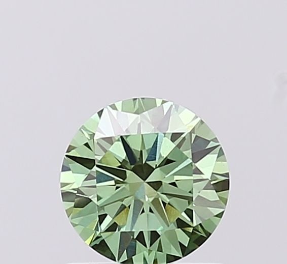 Loose Diamond - ROUND 0.71ct Fancy Vivid Green VS1: Loose Diamond - ROUND 0.71ct Fancy Vivid Green VS1 Source: This is a real non-mined Diamond that has been grown in a lab Shape: ROUND Carats: 0.71 Color: Fancy Vivid Green Certification: IGI Video: