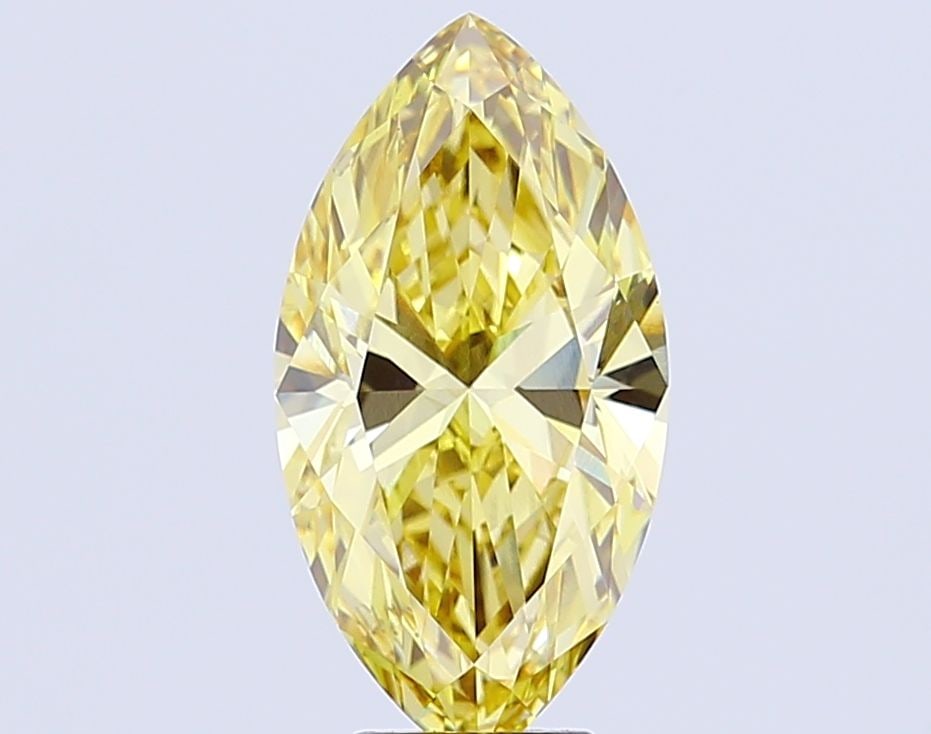 Loose Diamond - MARQUISE 7.09ct Fancy Intense Yellow VVS2: Loose Diamond - MARQUISE 7.09ct Fancy Intense Yellow VVS2 Source: This is a real non-mined Diamond that has been grown in a lab Shape: MARQUISE Carats: 7.09 Color: Fancy Intense Yellow Certification: 