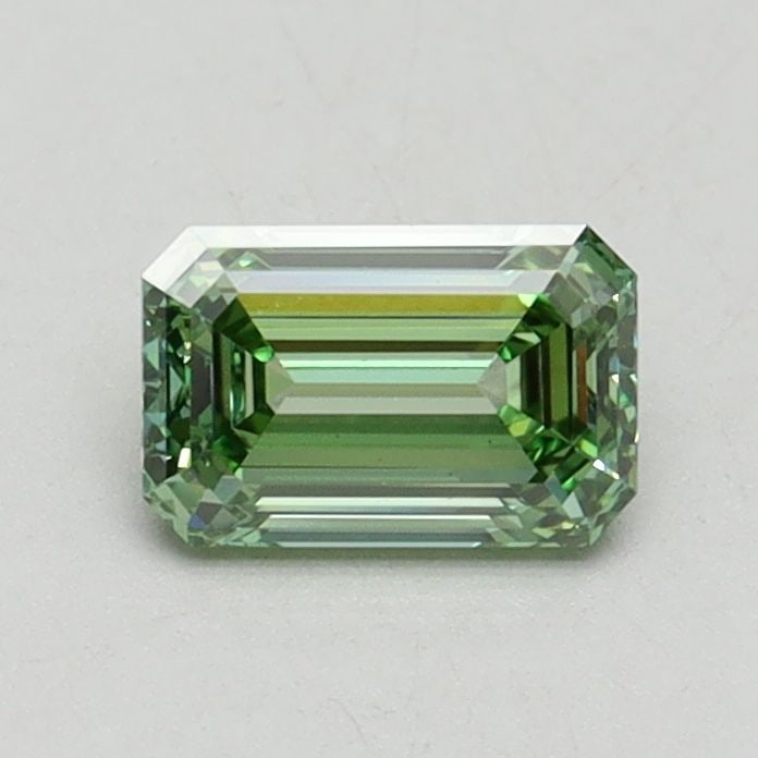 Loose Diamond - EMERALD 0.65ct Fancy Intense Green VS1: Loose Diamond - EMERALD 0.65ct Fancy Intense Green VS1 Source: This is a real non-mined Diamond that has been grown in a lab Shape: EMERALD Carats: 0.65 Color: Fancy Intense Green Certification: IGI V