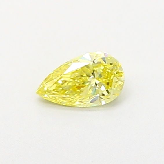 Loose Diamond - PEAR 0.39ct Fancy Vivid Yellow VS2: Loose Diamond - PEAR 0.39ct Fancy Vivid Yellow VS2 Source: This is a real non-mined Diamond that has been grown in a lab Shape: PEAR Carats: 0.39 Color: Fancy Vivid Yellow Certification: IGI Video: