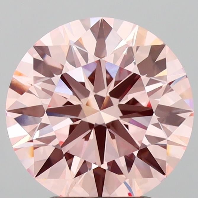 Ideal Loose Diamond - ROUND 3.04ct Fancy Intense Pink VVS2: Ideal Loose Diamond - ROUND 3.04ct Fancy Intense Pink VVS2 Source: This is a real non-mined Diamond that has been grown in a lab Shape: ROUND Carats: 3.04 Color: Fancy Intense Pink Certification: IGI 