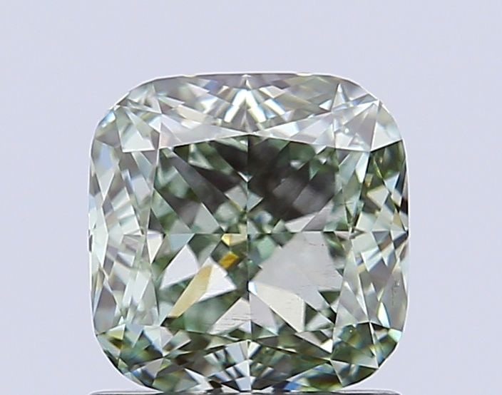 Loose Diamond - CUSHION MODIFIED 1.26ct Fancy Intense Green VS1: Loose Diamond - CUSHION MODIFIED 1.26ct Fancy Intense Green VS1 Source: This is a real non-mined Diamond that has been grown in a lab Shape: CUSHION MODIFIED Carats: 1.26 Color: Fancy Intense Green Ce