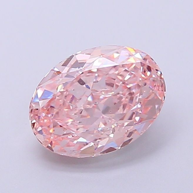 Loose Diamond - OVAL 1.82ct Fancy Intense Pink VS2: Loose Diamond - OVAL 1.82ct Fancy Intense Pink VS2 Source: This is a real non-mined Diamond that has been grown in a lab Shape: OVAL Carats: 1.82 Color: Fancy Intense Pink Certification: IGI Video: