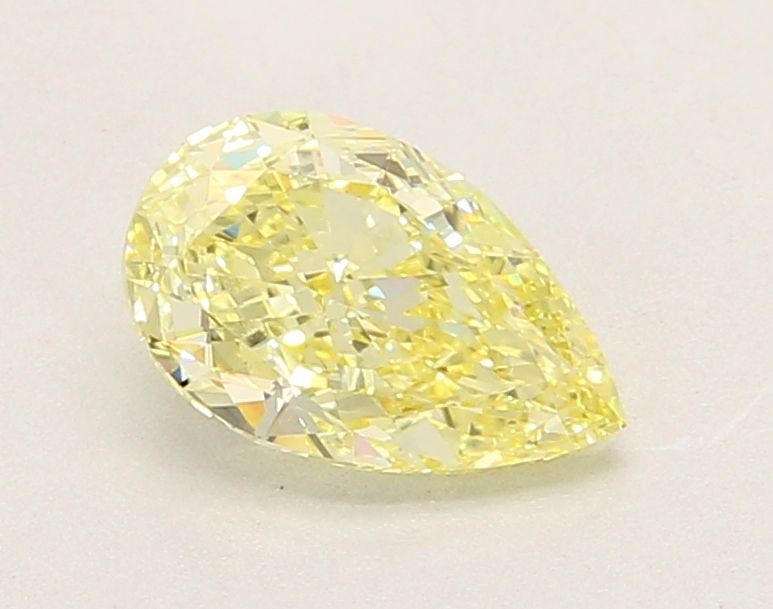 Loose Diamond - PEAR 1.35ct Fancy Yellow VVS2: Loose Diamond - PEAR 1.35ct Fancy Yellow VVS2 Source: This is a real non-mined Diamond that has been grown in a lab Shape: PEAR Carats: 1.35 Color: Fancy Yellow Certification: IGI Video: