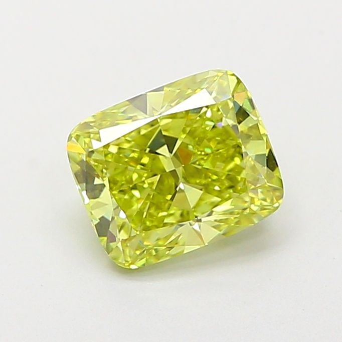 Loose Diamond - CUSHION MODIFIED 1.7ct Fancy Intense Yellow VVS2: Loose Diamond - CUSHION MODIFIED 1.7ct Fancy Intense Yellow VVS2 Source: This is a real non-mined Diamond that has been grown in a lab Shape: CUSHION MODIFIED Carats: 1.7 Color: Fancy Intense Yellow C