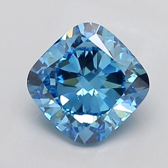 Loose Diamond - CUSHION MODIFIED 2.37ct Fancy Vivid Blue VS1: Loose Diamond - CUSHION MODIFIED 2.37ct Fancy Vivid Blue VS1 Source: This is a real non-mined Diamond that has been grown in a lab Shape: CUSHION MODIFIED Carats: 2.37 Color: Fancy Vivid Blue Certific