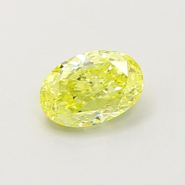 Loose Diamond - OVAL 0.57ct Fancy Intense Yellow VS1: Loose Diamond - OVAL 0.57ct Fancy Intense Yellow VS1 Source: This is a real non-mined Diamond that has been grown in a lab Shape: OVAL Carats: 0.57 Color: Fancy Intense Yellow Certification: IGI Video