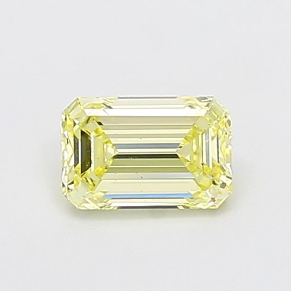 Loose Diamond - EMERALD 1.03ct Fancy Yellow VS2: Loose Diamond - EMERALD 1.03ct Fancy Yellow VS2 Source: This is a real non-mined Diamond that has been grown in a lab Shape: EMERALD Carats: 1.03 Color: Fancy Yellow Certification: IGI Video: