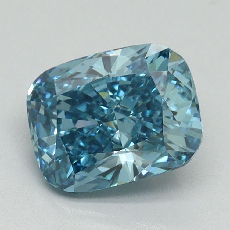 Loose Diamond - CUSHION MODIFIED 1.49ct Fancy Vivid Blue VS1: Loose Diamond - CUSHION MODIFIED 1.49ct Fancy Vivid Blue VS1 Source: This is a real non-mined Diamond that has been grown in a lab Shape: CUSHION MODIFIED Carats: 1.49 Color: Fancy Vivid Blue Certific