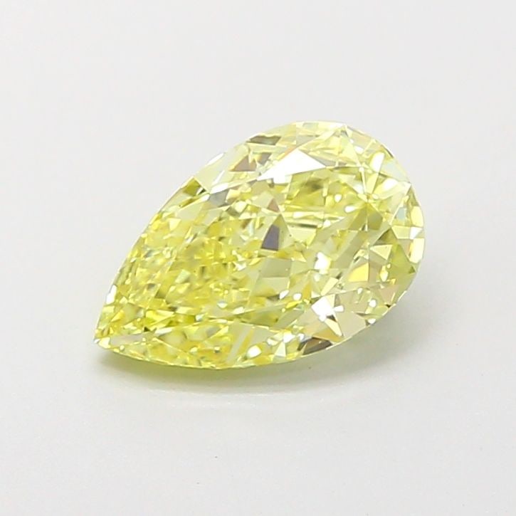 Loose Diamond - PEAR 1.52ct Fancy Intense Yellow VS2: Loose Diamond - PEAR 1.52ct Fancy Intense Yellow VS2 Source: This is a real non-mined Diamond that has been grown in a lab Shape: PEAR Carats: 1.52 Color: Fancy Intense Yellow Certification: IGI Video