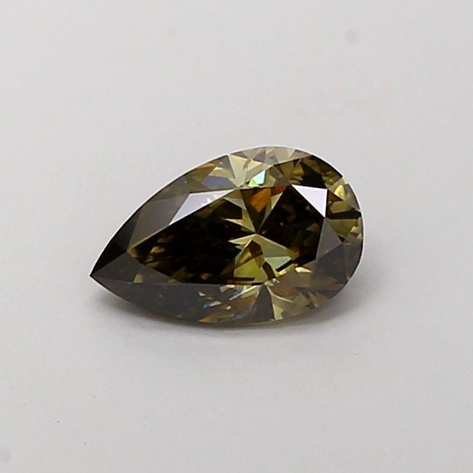 Loose Diamond - PEAR 0.84ct Fancy Green VVS2: Loose Diamond - PEAR 0.84ct Fancy Green VVS2 Source: This is a real non-mined Diamond that has been grown in a lab Shape: PEAR Carats: 0.84 Color: Fancy Green Certification: NONE Video: