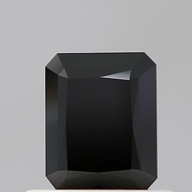 Loose Diamond - RADIANT 0.75ct Black VVS2: Loose Diamond - RADIANT 0.75ct Black VVS2 Source: This is a real non-mined Diamond that has been grown in a lab Shape: RADIANT Carats: 0.75 Color: Black Certification: NONE Video: