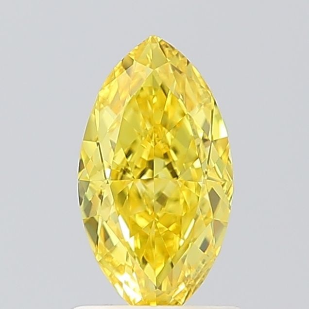 Loose Diamond - MARQUISE 1.01ct Fancy Vivid Yellow VVS2: Loose Diamond - MARQUISE 1.01ct Fancy Vivid Yellow VVS2 Source: This is a real non-mined Diamond that has been grown in a lab Shape: MARQUISE Carats: 1.01 Color: Fancy Vivid Yellow Certification: IGI 