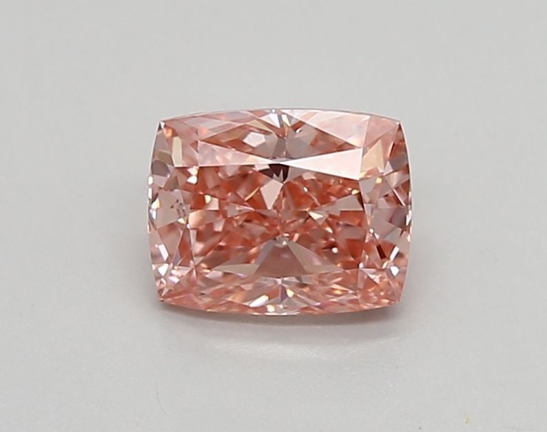 Loose Diamond - CUSHION MODIFIED 0.84ct Fancy Vivid Pink VVS2: Loose Diamond - CUSHION MODIFIED 0.84ct Fancy Vivid Pink VVS2 Source: This is a real non-mined Diamond that has been grown in a lab Shape: CUSHION MODIFIED Carats: 0.84 Color: Fancy Vivid Pink Certifi