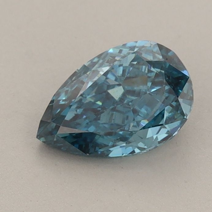 Loose Diamond - PEAR 0.86ct Fancy Vivid Blue VS1: Loose Diamond - PEAR 0.86ct Fancy Vivid Blue VS1 Source: This is a real non-mined Diamond that has been grown in a lab Shape: PEAR Carats: 0.86 Color: Fancy Vivid Blue Certification: IGI Video: