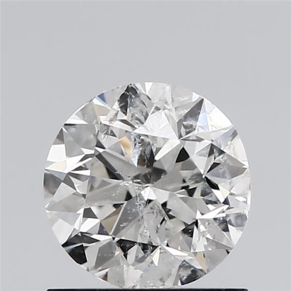 Loose Diamond - ROUND 1.0ct F I2: Loose Diamond - ROUND 1.0ct F I2 Source: Natural Shape: ROUND Carats: 1.0 Color: F Clarity: I2 Certification: GIA Video: