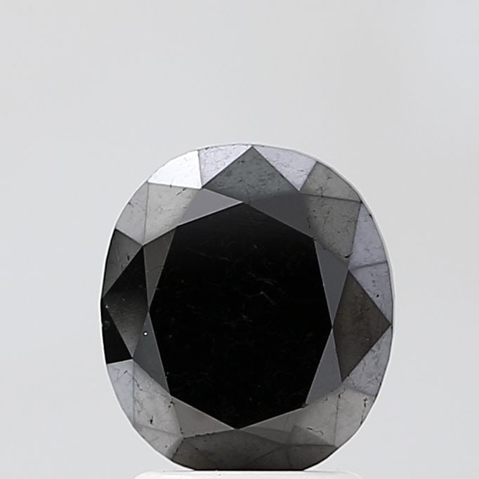 Loose Diamond - OVAL 2.45ct Black VVS2: Loose Diamond - OVAL 2.45ct Black VVS2 Source: Natural Shape: OVAL Carats: 2.45 Color: Black Certification: NONE Video: