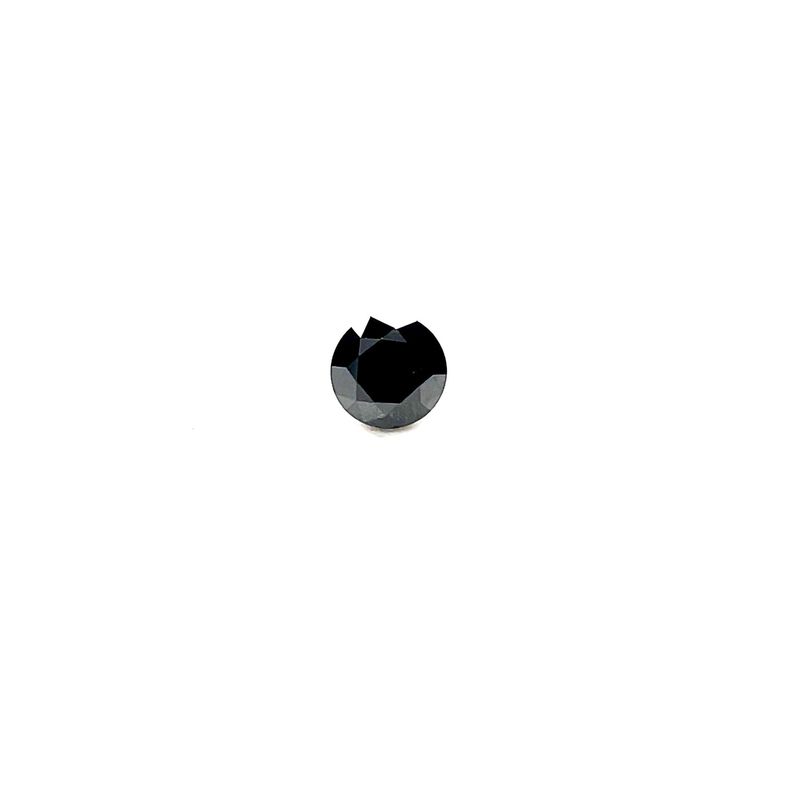 Loose Diamond - ROUND 1.3ct Fancy Black: Loose Diamond - ROUND 1.3ct Fancy Black Source: Natural Shape: ROUND Carats: 1.3 Color: Fancy Black Certification: IGI Video: