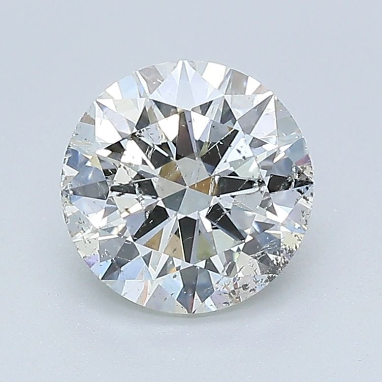 Loose Diamond - ROUND 1.47ct I I1: Loose Diamond - ROUND 1.47ct I I1 Source: Natural Shape: ROUND Carats: 1.47 Color: I Clarity: I1 Certification: GIA The Diamond Depot Guarantee: All items in this auction are guaranteed to be 100% aut