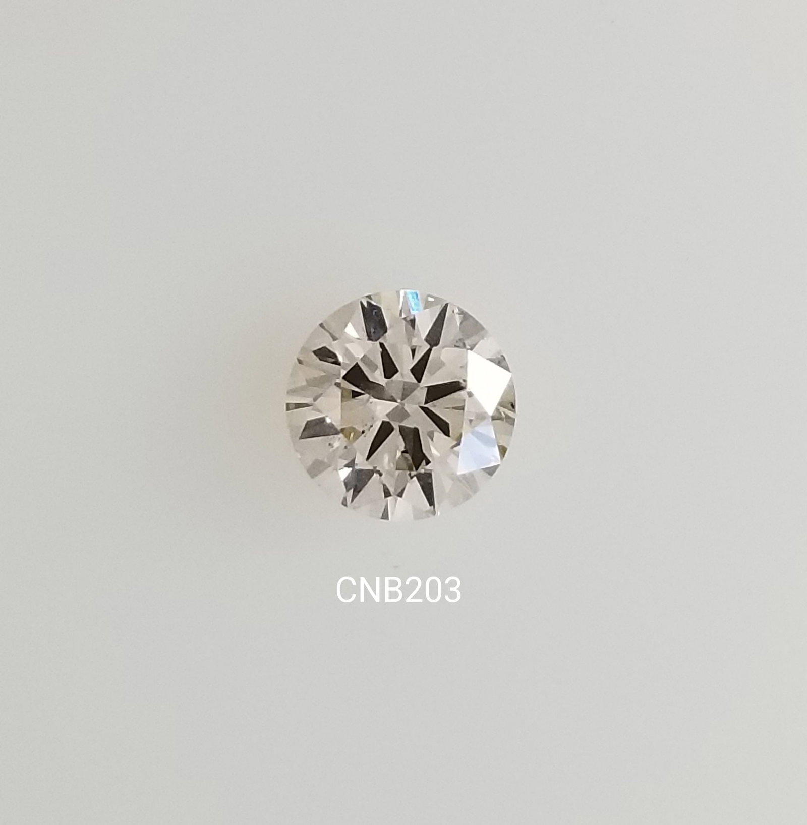 Loose Diamond - ROUND 0.9ct Very Light Champagne SI1 (1 of 1)