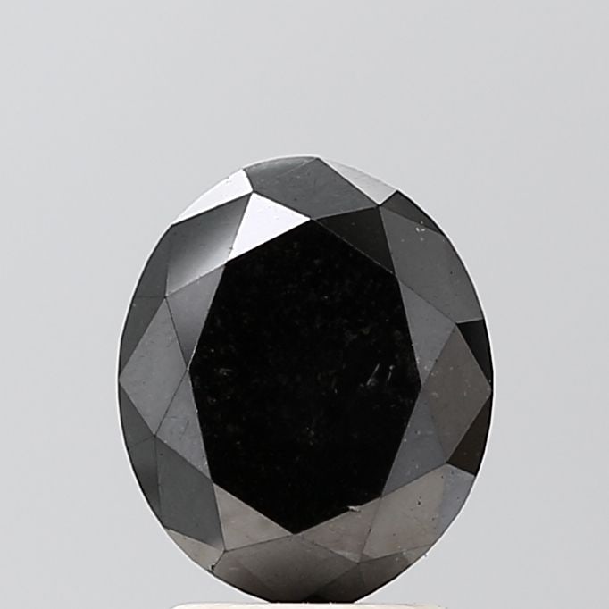 Loose Diamond - OVAL 3.04ct Black VVS2 (1 of 1)