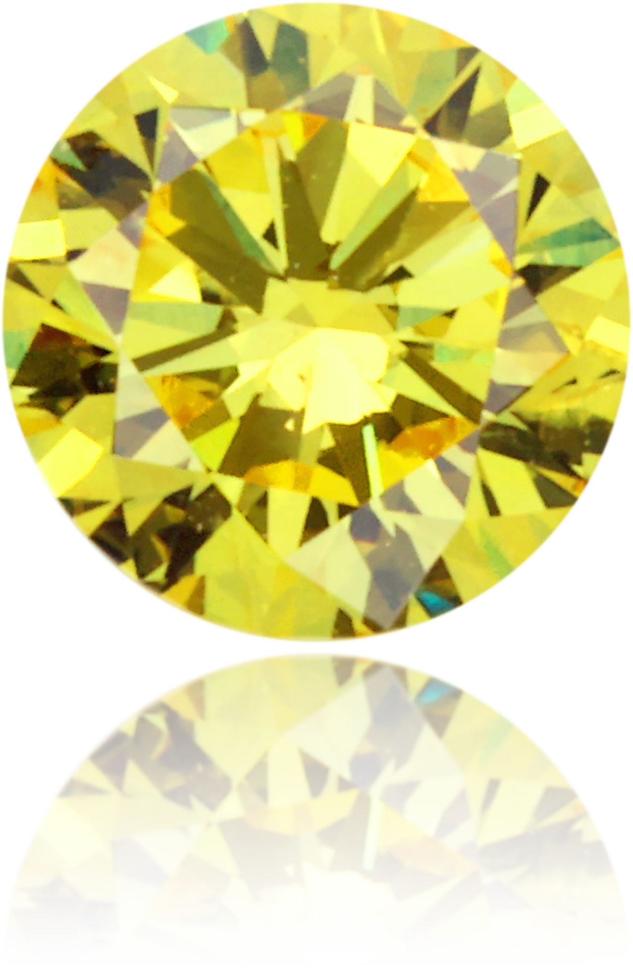 Loose Diamond - ROUND 0.28ct Fancy Vivid Yellow I1: Loose Diamond - ROUND 0.28ct Fancy Vivid Yellow I1 Source: Natural Shape: ROUND Carats: 0.28 Color: Fancy Vivid Yellow Certification: GIA Video: