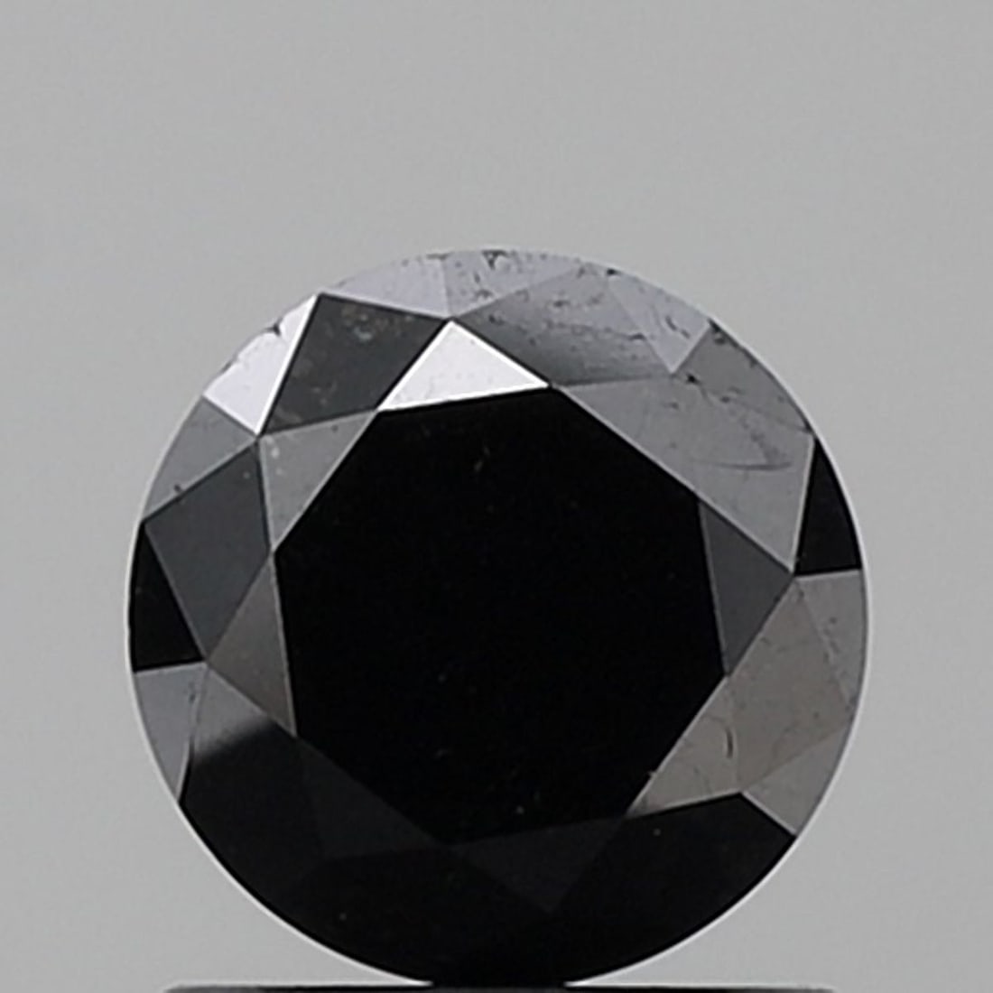 Loose Diamond - ROUND 1.26ct Fancy Black VS2: Loose Diamond - ROUND 1.26ct Fancy Black VS2 Source: Natural Shape: ROUND Carats: 1.26 Color: Fancy Black Certification: NONE Video: