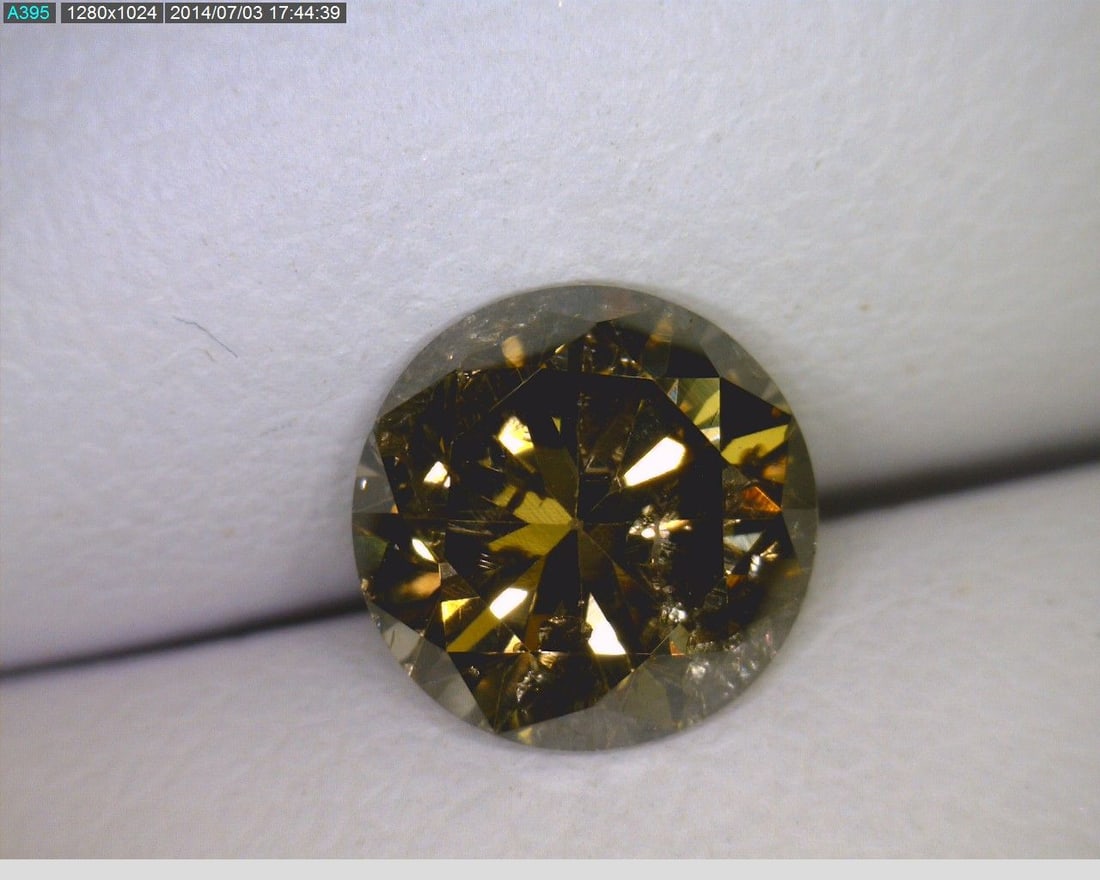 Loose Diamond - ROUND 1.05ct Champagne I1 (1 of 1)
