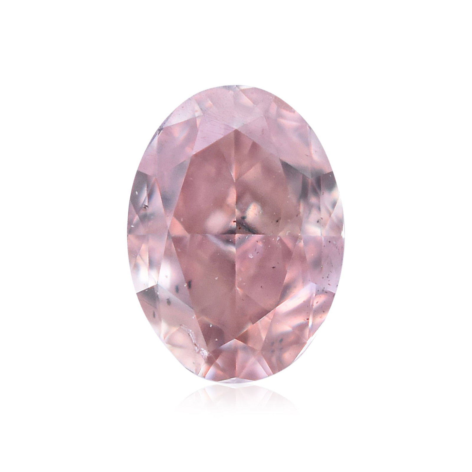 Loose Diamond - OVAL 0.13ct Fancy Orangey Pink: Loose Diamond - OVAL 0.13ct Fancy Orangey Pink Source: Natural Shape: OVAL Carats: 0.13 Color: Fancy Orangey Pink Certification: GIA Video: