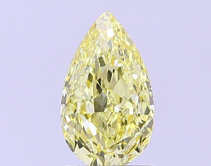 Loose Diamond - PEAR 1.42ct Fancy Intense Yellow VS1: Loose Diamond - PEAR 1.42ct Fancy Intense Yellow VS1 Source: This is a real non-mined Diamond that has been grown in a lab Shape: PEAR Carats: 1.42 Color: Fancy Intense Yellow Certification: IGI Video