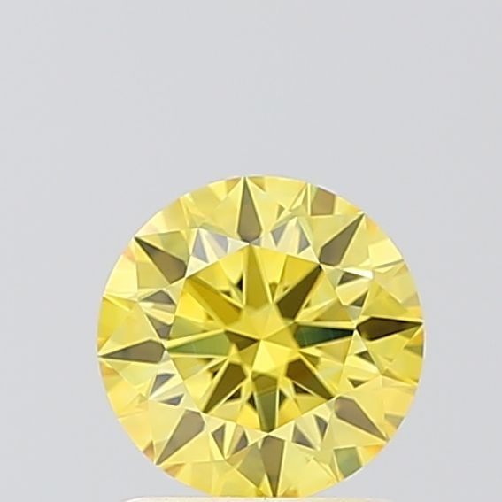 Ideal Loose Diamond - ROUND 1.06ct Fancy Vivid Yellow VVS1: Ideal Loose Diamond - ROUND 1.06ct Fancy Vivid Yellow VVS1 Source: This is a real non-mined Diamond that has been grown in a lab Shape: ROUND Carats: 1.06 Color: Fancy Vivid Yellow Certification: IGI 