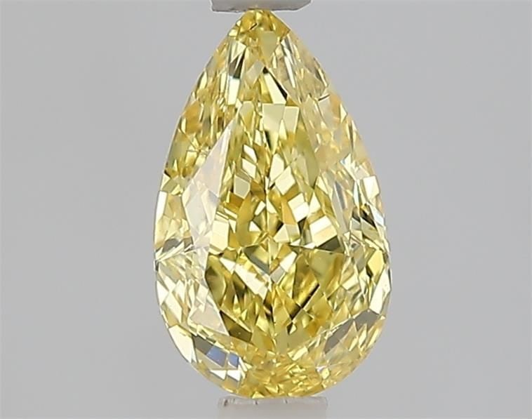Loose Diamond - PEAR 1.04ct Fancy Vivid Yellow VS2: Loose Diamond - PEAR 1.04ct Fancy Vivid Yellow VS2 Source: This is a real non-mined Diamond that has been grown in a lab Shape: PEAR Carats: 1.04 Color: Fancy Vivid Yellow Certification: IGI Video: