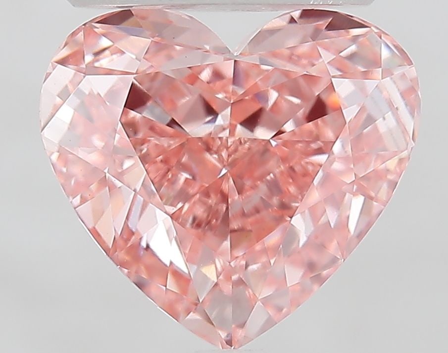 Loose Diamond - HEART 3.06ct Fancy Vivid Pink VVS2: Loose Diamond - HEART 3.06ct Fancy Vivid Pink VVS2 Source: This is a real non-mined Diamond that has been grown in a lab Shape: HEART Carats: 3.06 Color: Fancy Vivid Pink Certification: IGI Video: