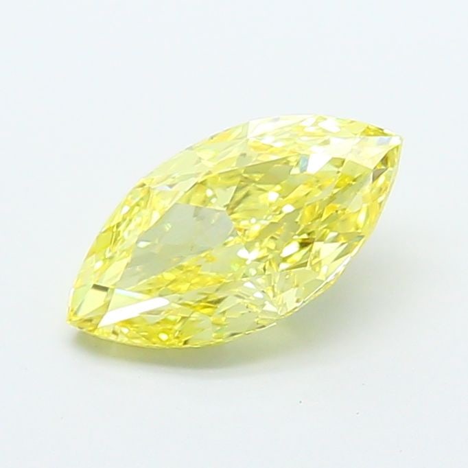 Loose Diamond - MARQUISE 2.42ct Fancy Intense Yellow VVS2: Loose Diamond - MARQUISE 2.42ct Fancy Intense Yellow VVS2 Source: This is a real non-mined Diamond that has been grown in a lab Shape: MARQUISE Carats: 2.42 Color: Fancy Intense Yellow Certification: 