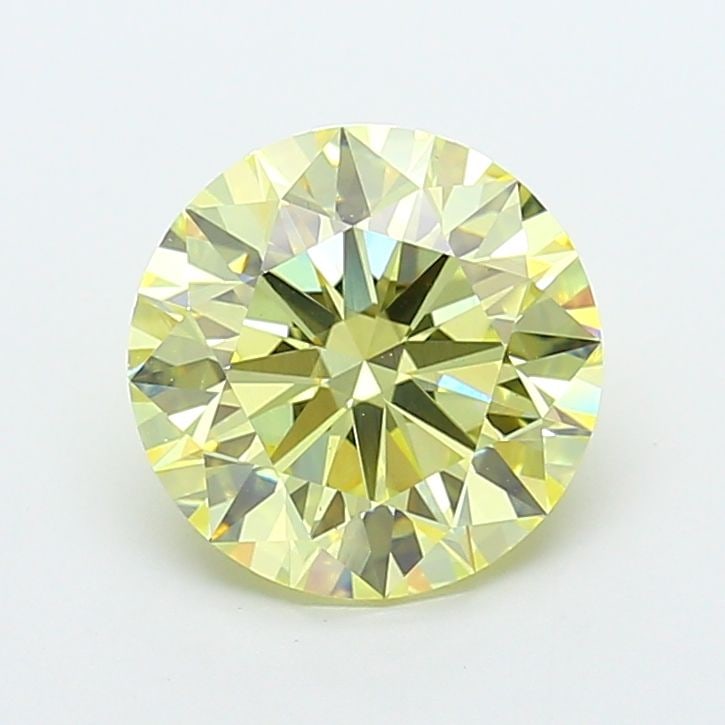 Ideal Loose Diamond - ROUND 4.03ct Fancy Yellow VS1: Ideal Loose Diamond - ROUND 4.03ct Fancy Yellow VS1 Source: This is a real non-mined Diamond that has been grown in a lab Shape: ROUND Carats: 4.03 Color: Fancy Yellow Certification: IGI Video: