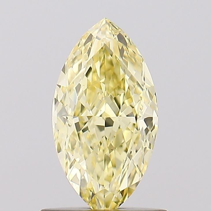 Loose Diamond - MARQUISE 1.04ct Fancy Yellow VS1: Loose Diamond - MARQUISE 1.04ct Fancy Yellow VS1 Source: This is a real non-mined Diamond that has been grown in a lab Shape: MARQUISE Carats: 1.04 Color: Fancy Yellow Certification: IGI Video: