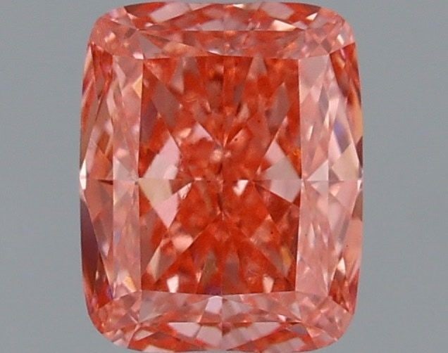 Loose Diamond - CUSHION MODIFIED 1.04ct Fancy Vivid Pink VS1: Loose Diamond - CUSHION MODIFIED 1.04ct Fancy Vivid Pink VS1 Source: This is a real non-mined Diamond that has been grown in a lab Shape: CUSHION MODIFIED Carats: 1.04 Color: Fancy Vivid Pink Certific
