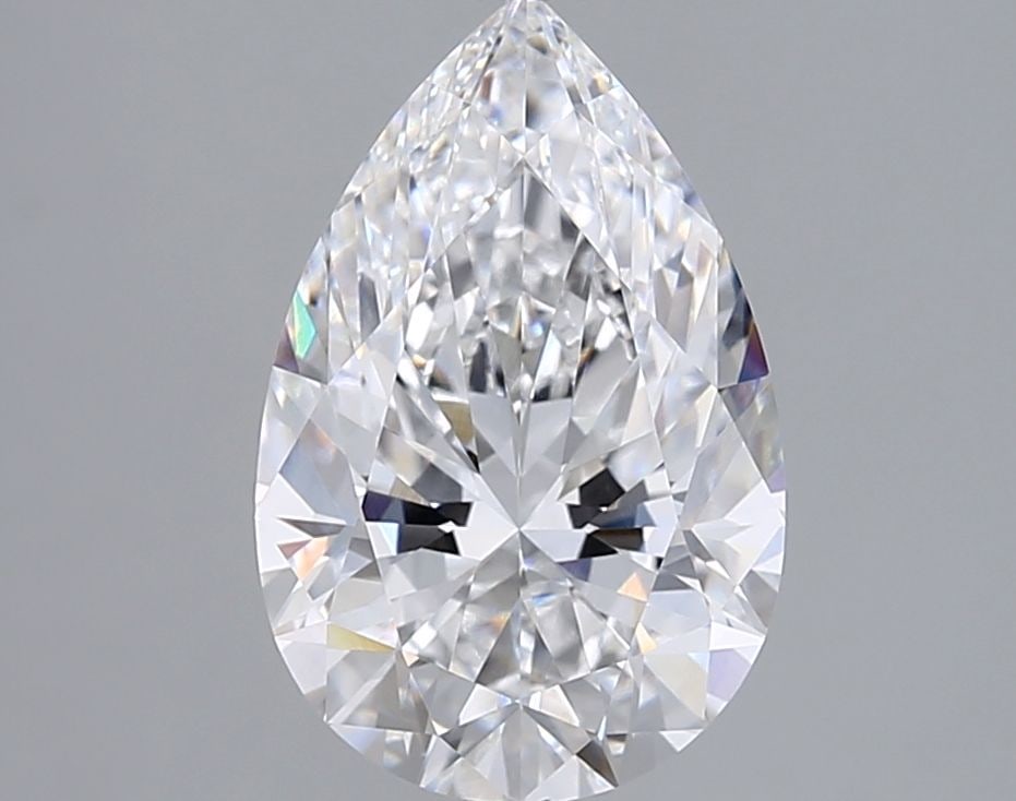 Loose Diamond - PEAR 3.04ct D VVS2: Loose Diamond - PEAR 3.04ct D VVS2 Source: This is a real non-mined Diamond that has been grown in a lab Shape: PEAR Carats: 3.04 Color: D Clarity: VVS2 Certification: GIA Video: