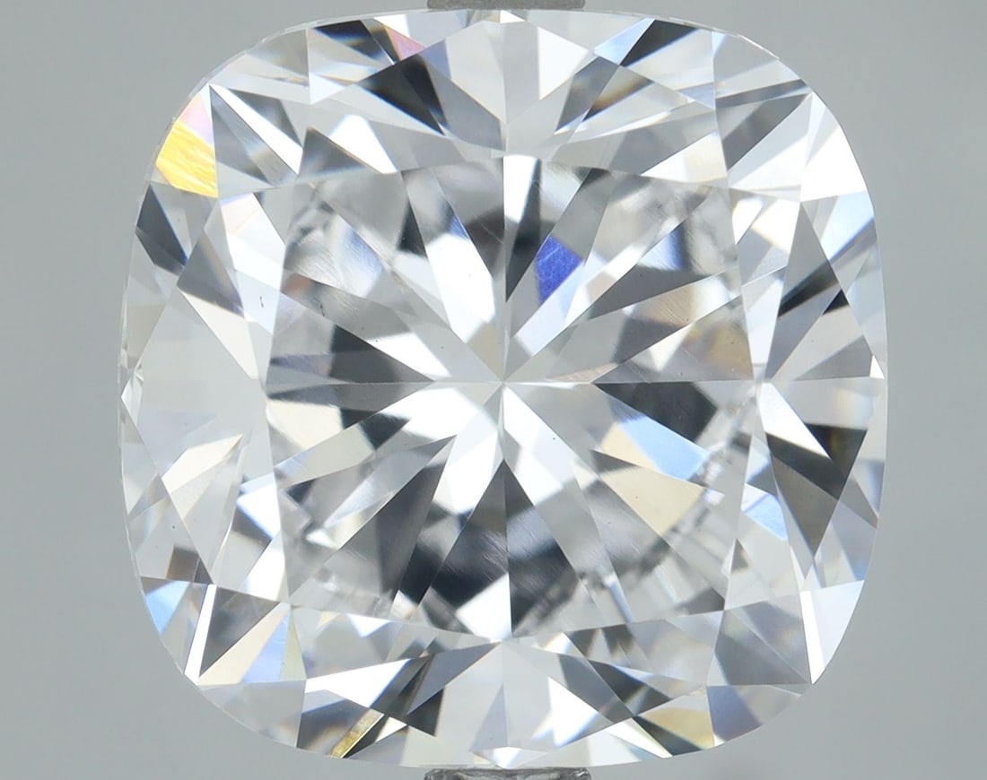 Loose Diamond - CUSHION BRILLIANT 5.01ct D VS1: Loose Diamond - CUSHION BRILLIANT 5.01ct D VS1 Source: This is a real non-mined Diamond that has been grown in a lab Shape: CUSHION BRILLIANT Carats: 5.01 Color: D Clarity: VS1 Certification: IGI Vide