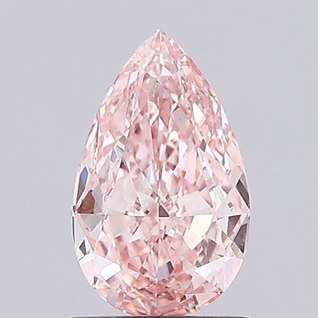 Loose Diamond - PEAR 1.27ct Fancy Vivid Pink VVS2: Loose Diamond - PEAR 1.27ct Fancy Vivid Pink VVS2 Source: This is a real non-mined Diamond that has been grown in a lab Shape: PEAR Carats: 1.27 Color: Fancy Vivid Pink Certification: IGI Video: