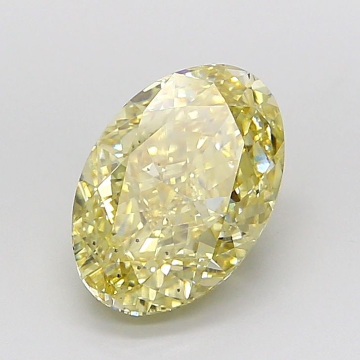 Loose Diamond - OVAL 3.0ct Fancy Yellow SI1: Loose Diamond - OVAL 3.0ct Fancy Yellow SI1 Source: This is a real non-mined Diamond that has been grown in a lab Shape: OVAL Carats: 3.0 Color: Fancy Yellow Certification: IGI Video: