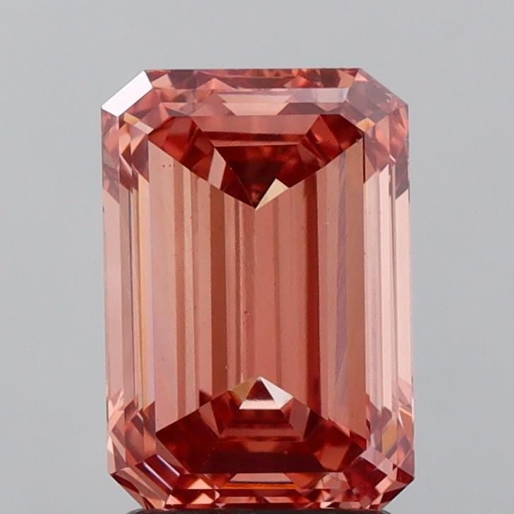 Loose Diamond - EMERALD 2.24ct Fancy Vivid Pink VS1: Loose Diamond - EMERALD 2.24ct Fancy Vivid Pink VS1 Source: This is a real non-mined Diamond that has been grown in a lab Shape: EMERALD Carats: 2.24 Color: Fancy Vivid Pink Certification: IGI Video:
