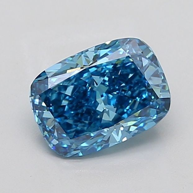 Loose Diamond - CUSHION MODIFIED 2.51ct Fancy Vivid Blue VS1: Loose Diamond - CUSHION MODIFIED 2.51ct Fancy Vivid Blue VS1 Source: This is a real non-mined Diamond that has been grown in a lab Shape: CUSHION MODIFIED Carats: 2.51 Color: Fancy Vivid Blue Certific