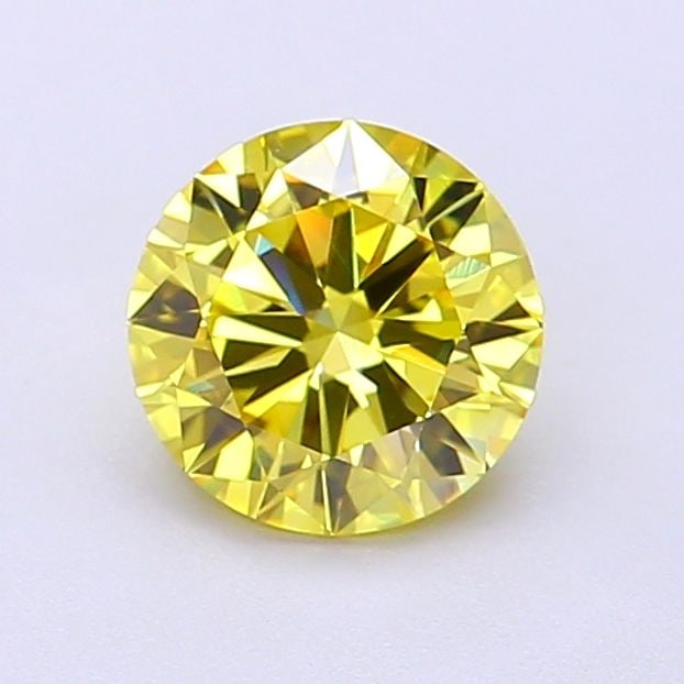 Loose Diamond - ROUND 1.02ct Fancy Intense Yellow VVS1: Loose Diamond - ROUND 1.02ct Fancy Intense Yellow VVS1 Source: This is a real non-mined Diamond that has been grown in a lab Shape: ROUND Carats: 1.02 Color: Fancy Intense Yellow Certification: IGI Vi